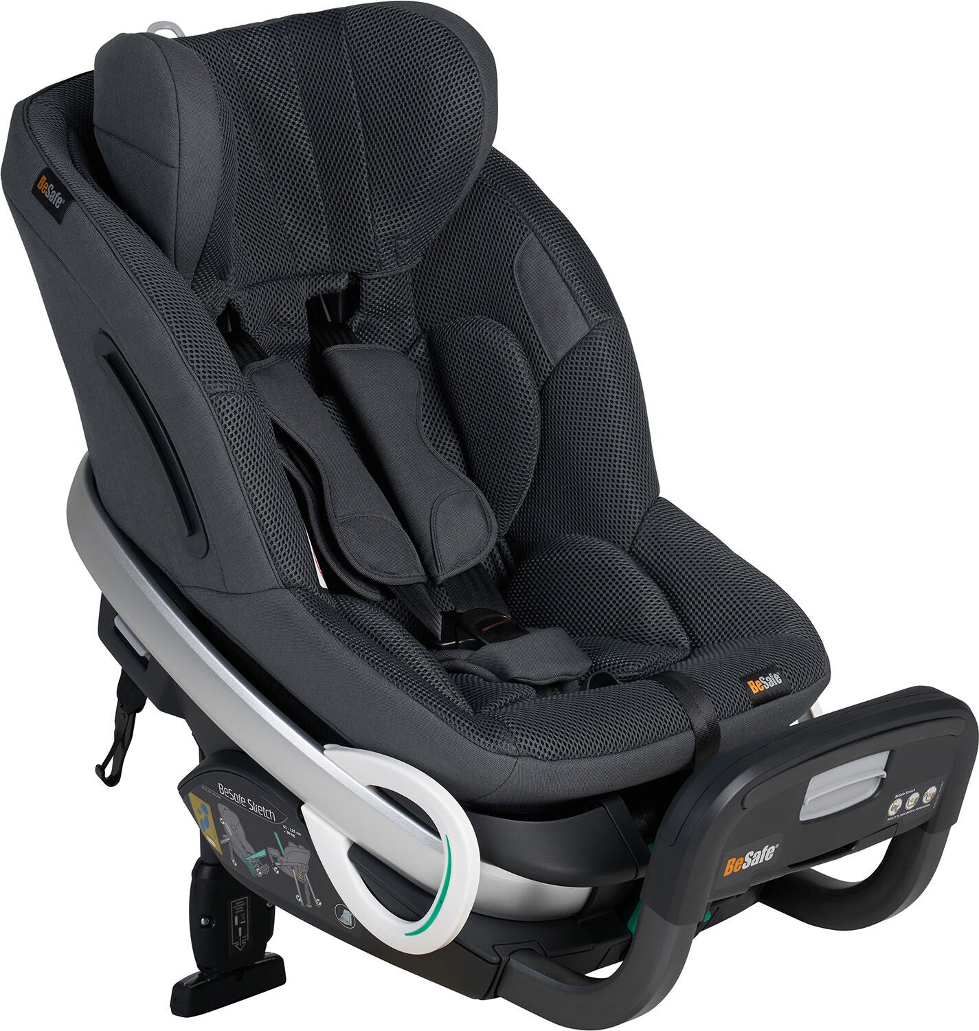 BeSafe Stretch Autostol, Anthracite Mesh BeSafe Stretch Autostol, Anthracite Mesh