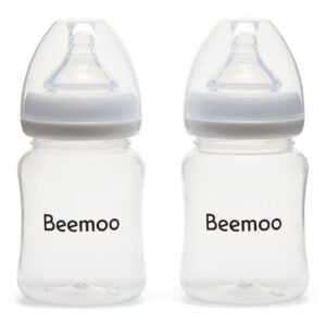 Beemoo CARE Modermælksflaske 180 Ml 2-pak inkl. Sut