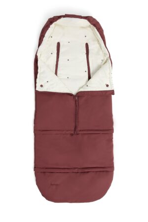 Beemoo Light Kørepose inkl. Forlængerdel, Maroon Berry