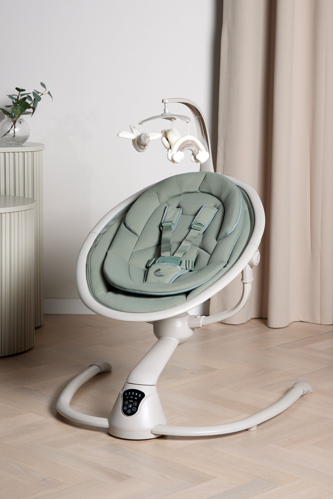 Beemoo PLAY Rocker 2 Skråstol, Sage/Sand Beemoo PLAY Rocker 2 Skråstol, Sage/Sand