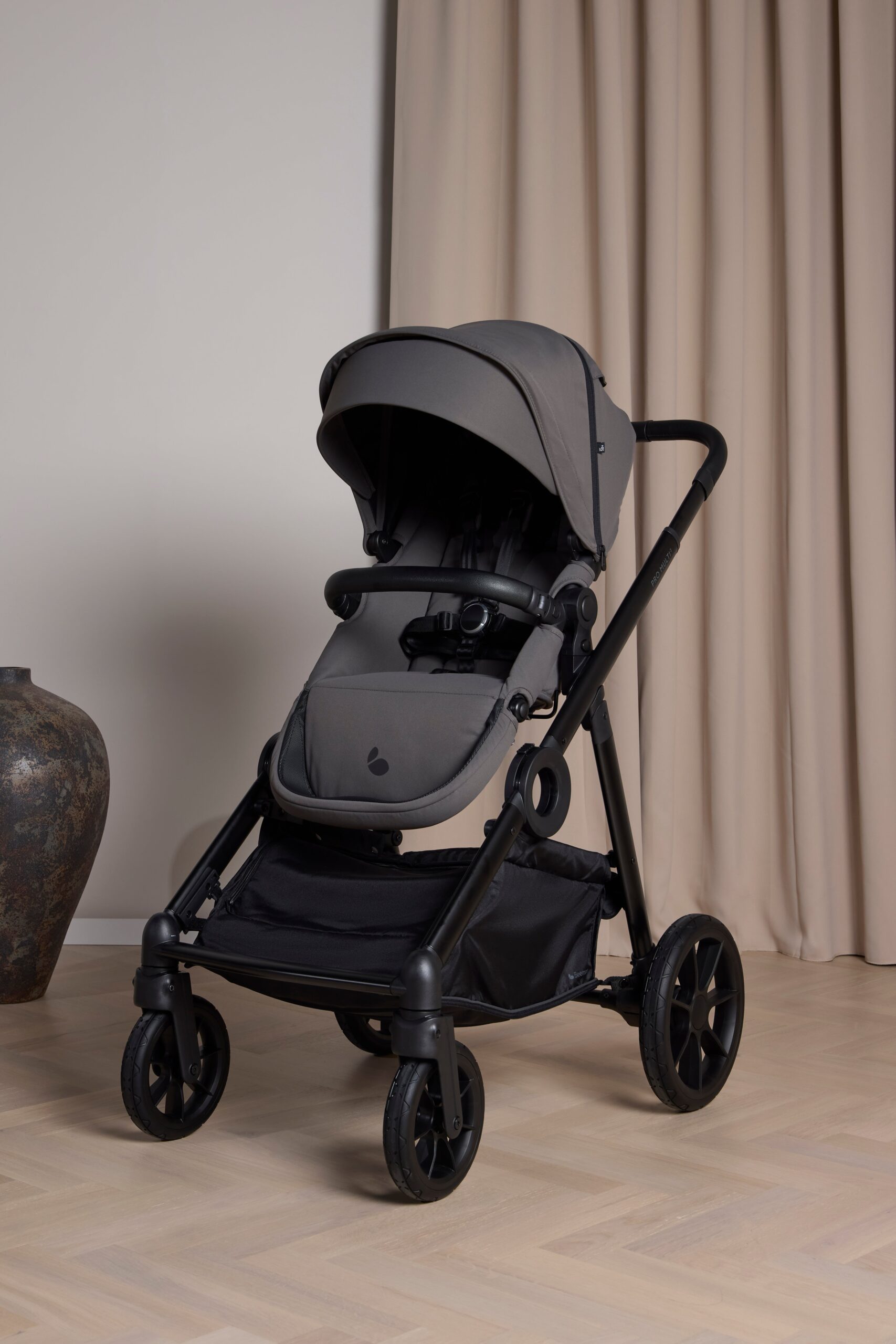 Beemoo Pro Multi 2 Klapvogn, Mocha Grey Beemoo Pro Multi 2 Klapvogn, Mocha Grey