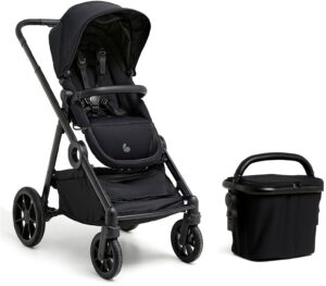Beemoo Pro Multi 2 Klapvogn inkl. Indkøbskurv, Coffee Black