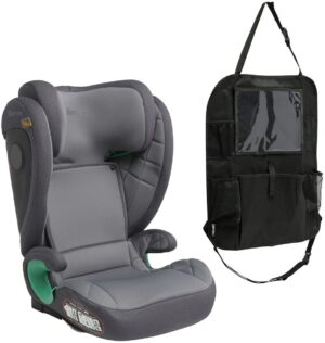 Beemoo Range i-Size Autostol Inkl. Smart Organizer, Mineral Grey