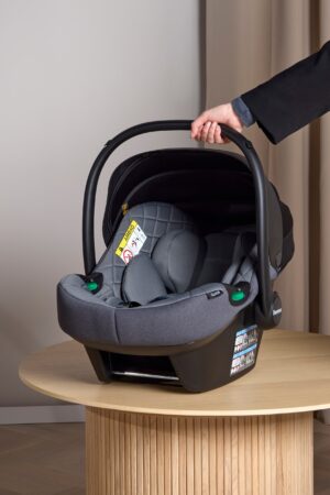 Beemoo Route i-Size Autostol Baby, Mineral Grey