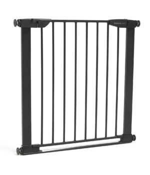 Beemoo SAFE Flat Step Sikkerhedsgitter, Black, Børnegitter