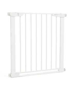 Beemoo SAFE Flat Step Sikkerhedsgitter, White, Børnegitter