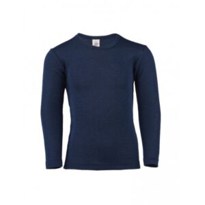 Bluse I Uld/silke