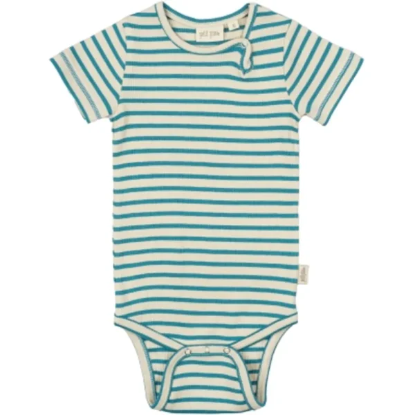 Body SS Striper - TURQ/WHITE - 56