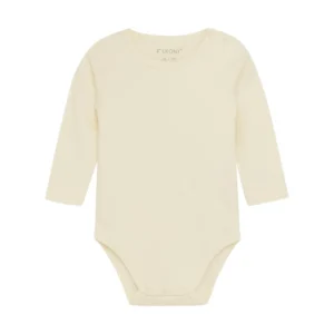 Body langærmet - Buttercream - 92