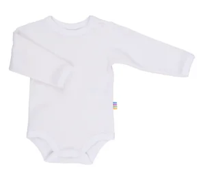 Body langærmet - Uld/Bomuld - Joha - Natur - 80