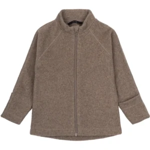 Bomuld Fleece Baby Jakke - MELANGE DENVER - 62