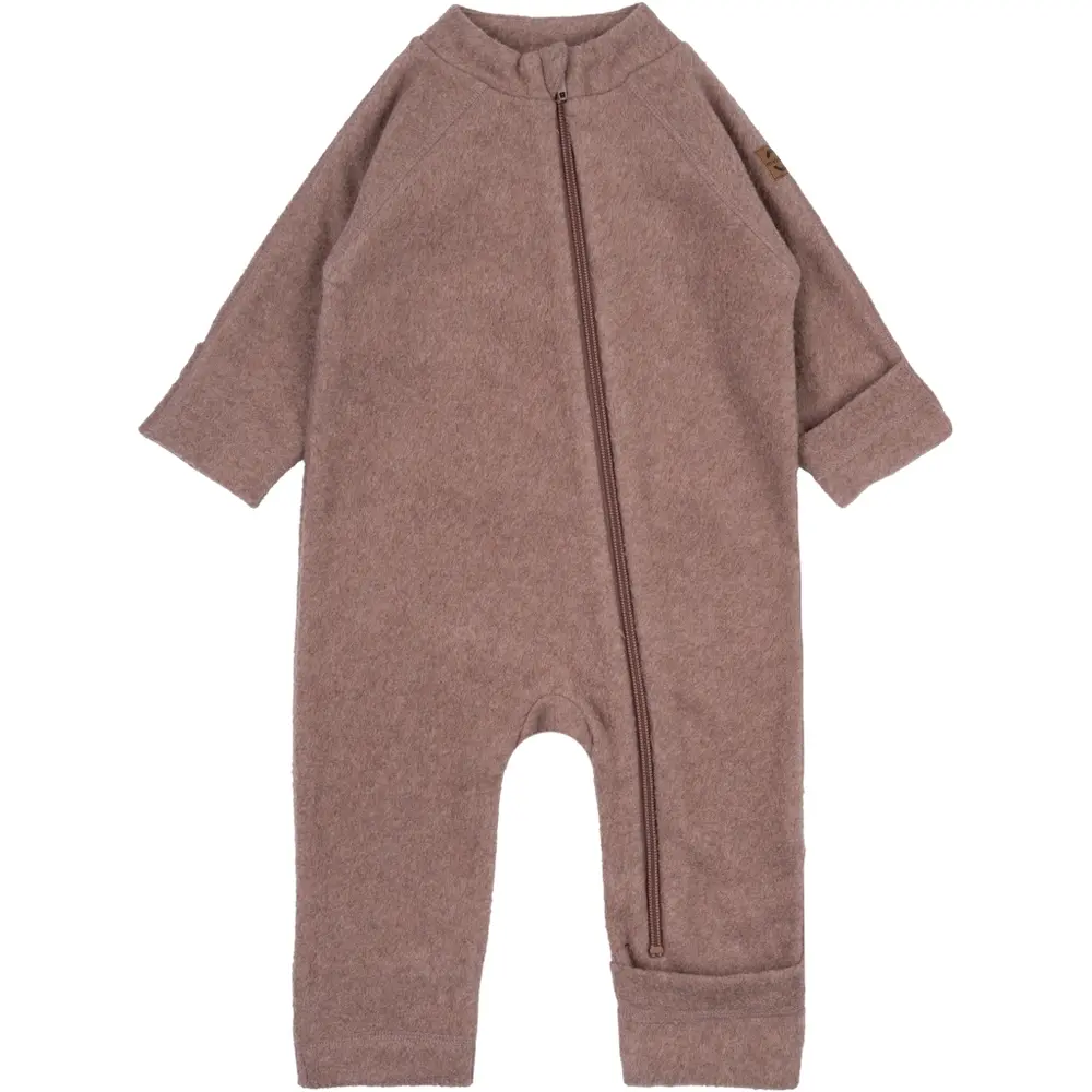 Bomuld Fleece Baby dragt - BURLWOODME - 2 ÅR Bomuld Fleece Baby dragt - BURLWOODME - 2 ÅR