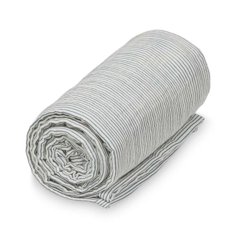 Cam Cam Copenhagen Muslin Babytæppe - GOTS - Classic Stripes Blue Cam Cam Copenhagen Muslin Babytæppe - GOTS - Classic Stripes Blue