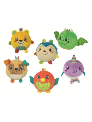 Clementoni Klem & Rul Bløde Dyr (Assorteret)