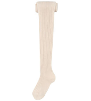 Condor Strømpebukser - Rib - Uld - Beige
