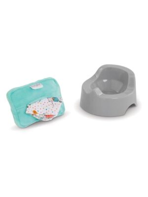 Corolle Mon Premier Poupon - Baby Potty with Wipes