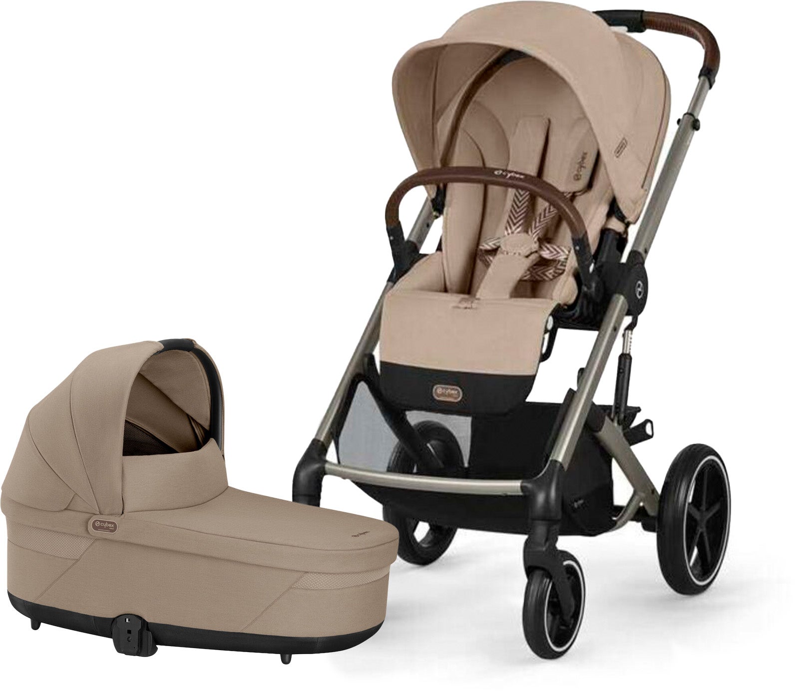 Cybex BALIOS S Lux Duovogn, Almond Beige/Taupe Cybex BALIOS S Lux Duovogn, Almond Beige/Taupe