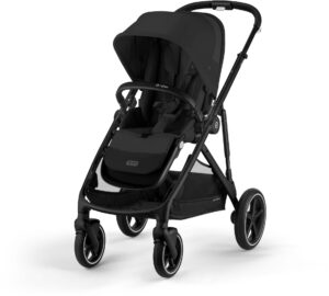 Cybex GAZELLE S Klapvogn, Moon Black/Black