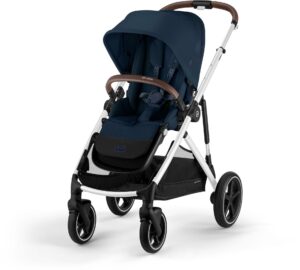 Cybex GAZELLE S Klapvogn, Ocean Blue/Silver