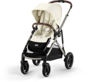 Cybex GAZELLE S Klapvogn, Seashell Beige/Taupe