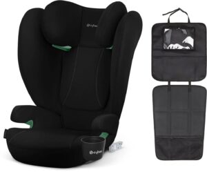 Cybex Solution B2 i-Fix Autostol inkl. Beemoo 3-i-1 Sædebeskytter, Volcano Black