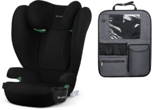 Cybex Solution B2 i-Fix Autostol inkl. Beemoo Deluxe Sædebeskytter, Volcano Black