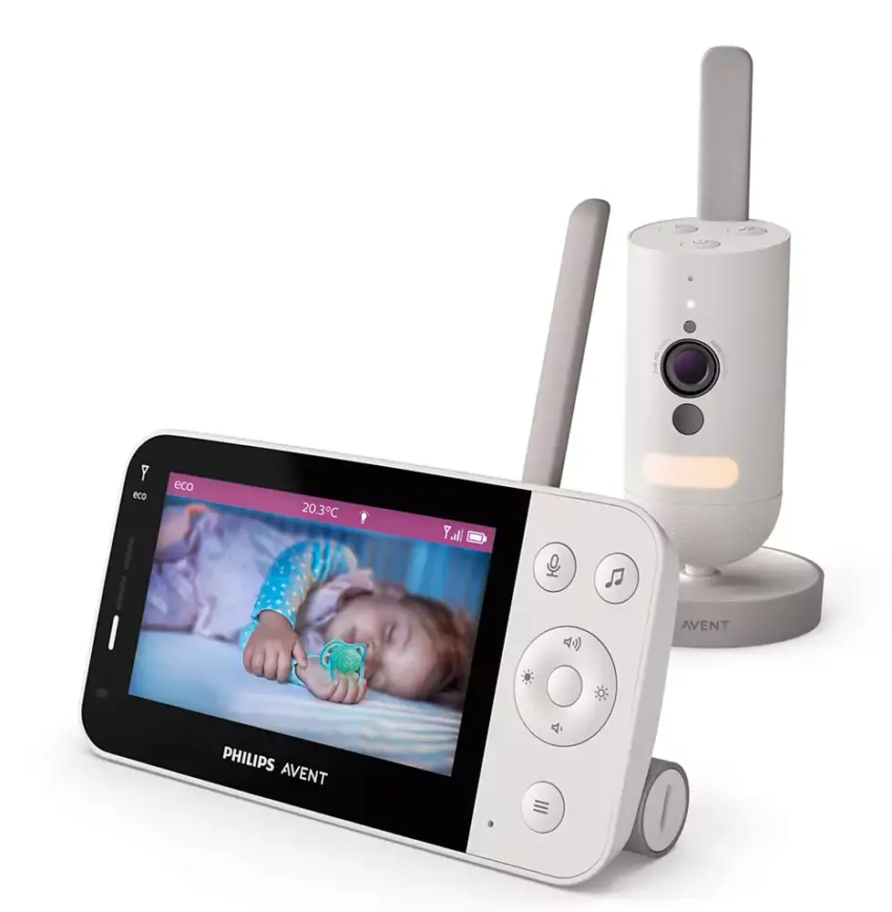 Digital Babyalarm Med Videodisplay Digital Babyalarm Med Videodisplay