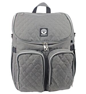 Dooky Pusletaske Rygsæk - 2 i 1 - Grey Melange
