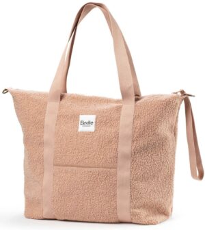 Elodie Soft Shell Pusletaske, Pink Bouclé