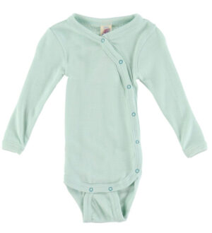 Engel Slå-om Body l/æ - Uld/Silke - Pastel Mint