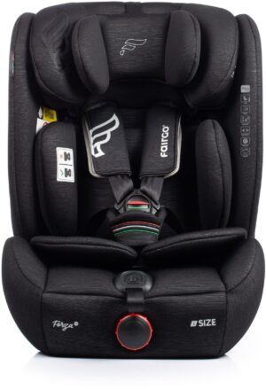 Fairgo Forza i-Size Autostol, Black Sand