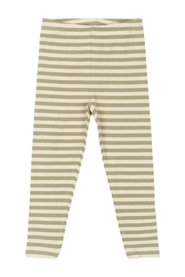 Fro Uni Rib Leggings - Tea striped - 56