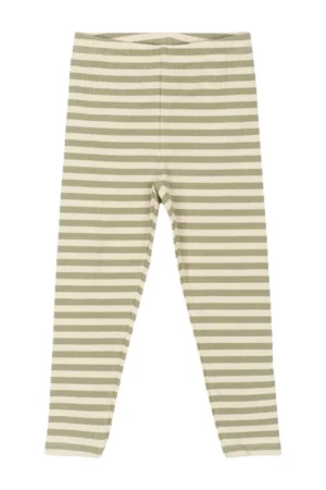 Fro Uni Rib Leggings - Tea striped - 80