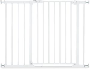 Hauck Clear Step 2 Sikkerhedsgitter + 21 cm Forlængerdel, White, Børnegitter