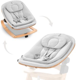 Hauck Eco 3-i-1 Skråstol til Højstol, Light Grey