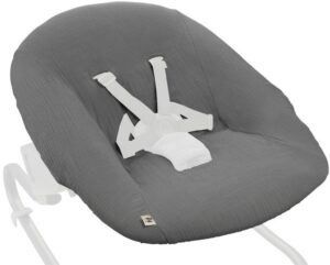 Hauck Skråstol Betræk Baby, Dark Grey