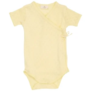 Hjerte bodystocking m. skrålukning - PALEYELLOW - 56
