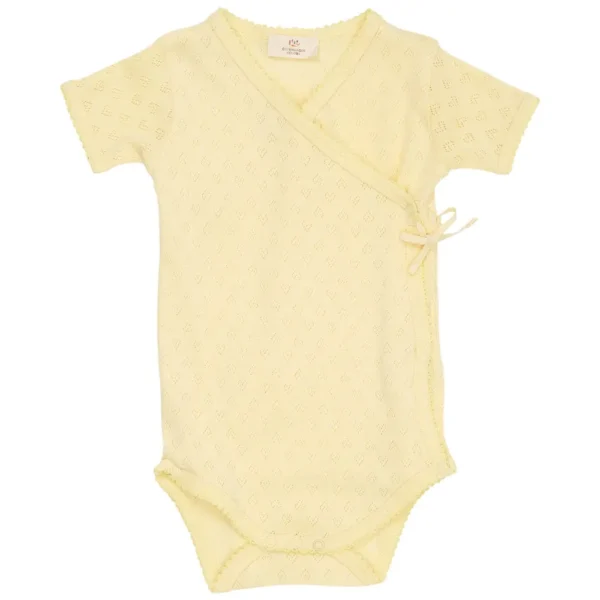Hjerte bodystocking m. skrålukning - PALEYELLOW - 62