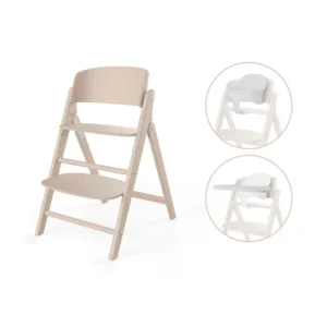 Højstol, Click&fold 3i1 sæt, All Natura