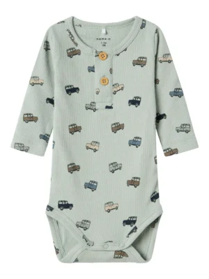 Hukab Body langærmet - Aqua gray - 62