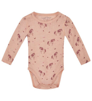 Hust and Claire Body l/æ - Uld/Tencel - Rib - Bocel - Rose Cloud