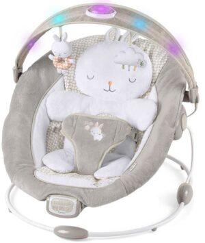 Ingenuity InLighten Skråstol Twinkle Tails, Grey