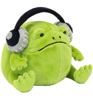 Jellycat Bamse - 15 cm - Ricky Rain Frog Headphones