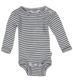 Joha Body L/Æ - Rib - Uld/Silke - Mørkegrå