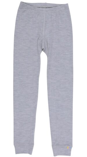 Joha Leggings Uld Rib Meleret Grå