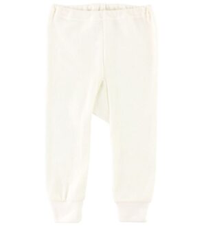 Joha Leggings - Uld/Bomuld - Råhvid