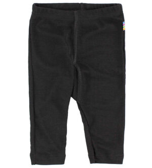 Joha Leggings - Uld/Silke - Sort