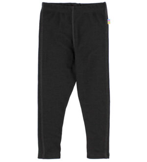 Joha Leggings - Uld/Silke - Sort