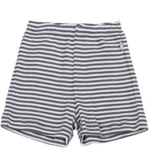 Joha Shorts - Rib - Uld/Silke - Mørkegrå