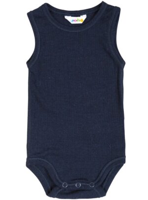 Joha Uld Body uden ærmer - Navy Blå